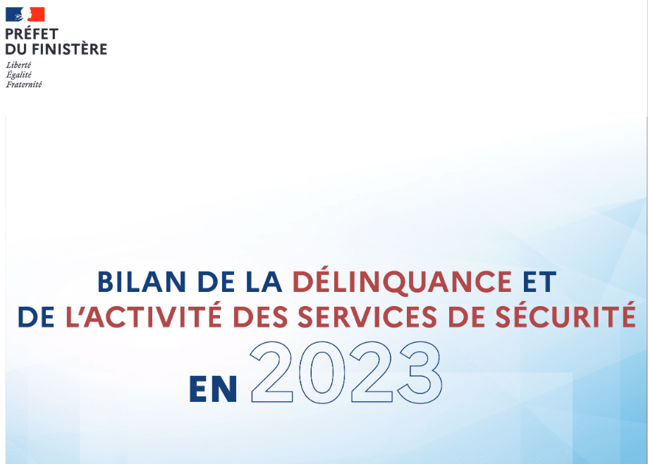Finistère : La préfecture dresse le bilan de la sécurité en 2023
