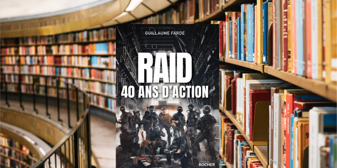 Le livre de Guillaume Farde sur les 40 ans du RAID.