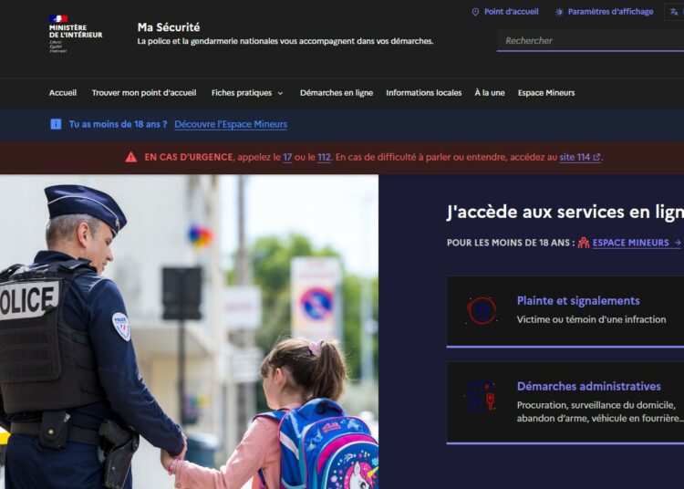 L'application Ma Sécurité est un outil utile aux agents de sécurité privée (capture d'écran Ma Sécurité)
